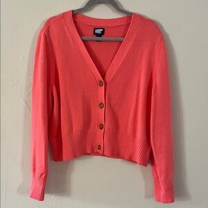 Pink Cardigan 100% Cotton
